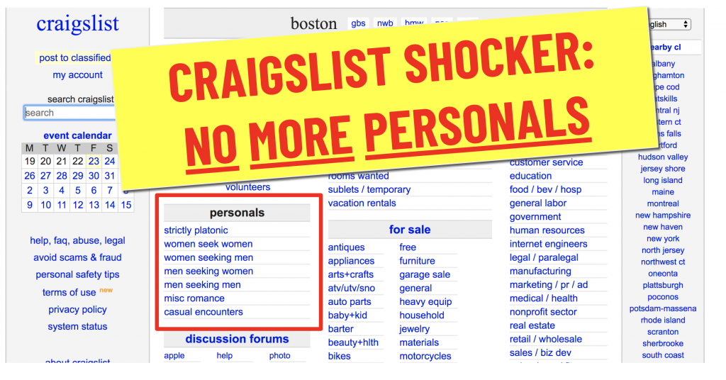 Best Craigslist Personals Alternatives 2019 – Sites Like Craigslist